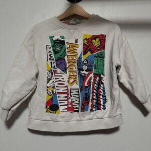 Zara toddler marvel kids sweater